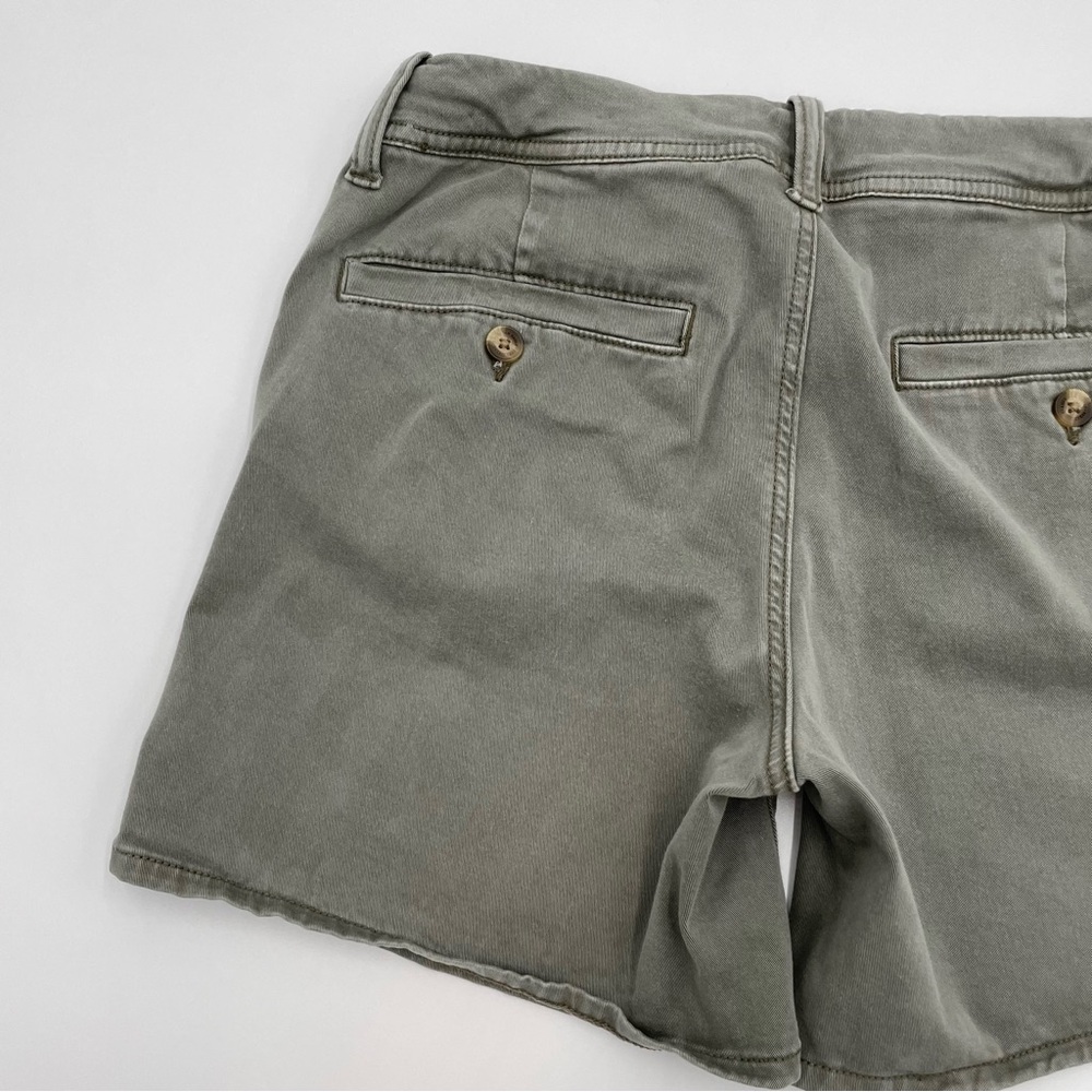 American Eagle Shorts Women Size 6‎ Military Green Super Stretch X Summer Casual - Picture 8 of 9